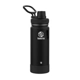18 Oz. Takeya Actives Spout Lid Bottle - Onyx (Q361622)