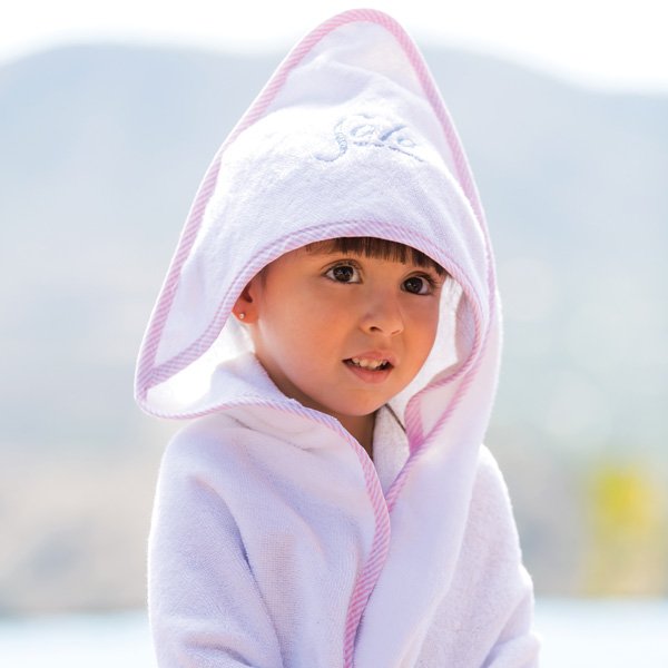 Hooded Baby Towel  Imprinted with Logo (Q563211)
