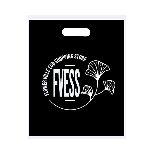 2 Sides Full-Color Oxo-Biodegradable Die Cut 12 x 15  Imprinted with Logo (Q364811)