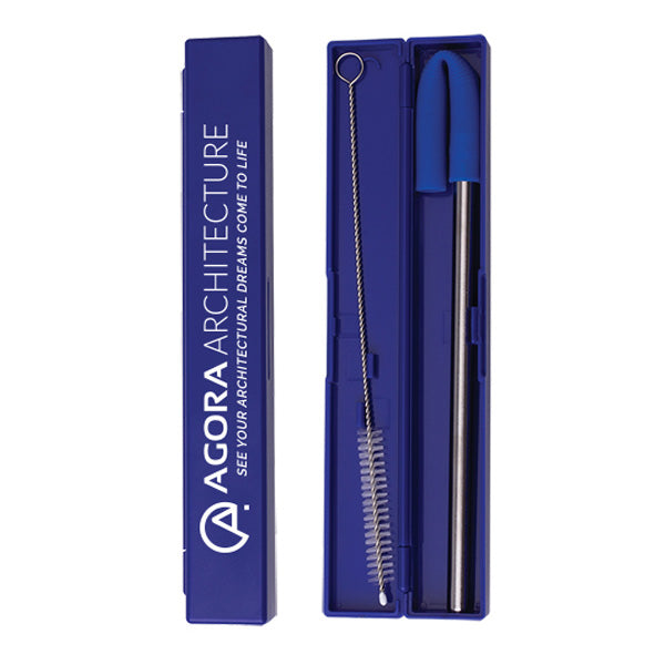 Stainless Steel Metal Straw Set (Q365211)