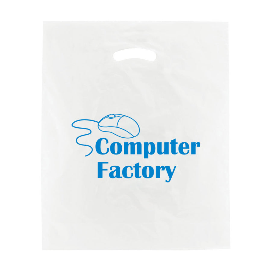 White Super Gloss Die Cut Bags (Q36584)