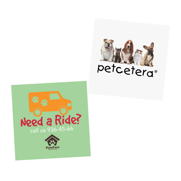 Inside Window Removable Stickers - 3x3