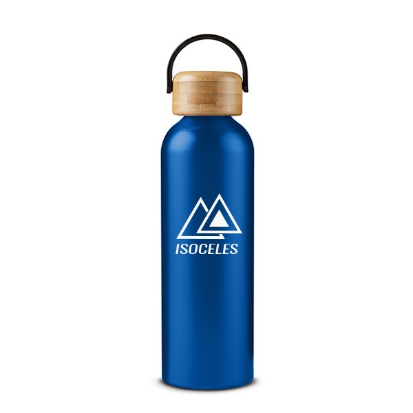 23.6 Oz. Refresh Aluminum Bottle With Bamboo Lid (Q368622)