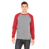 Bella+Canvas 4.2oz Mens Long Sleeve Baseball Shirt (Q368911)