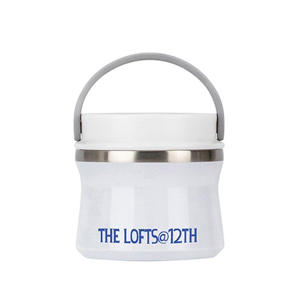12 Oz. Reduce To-Go Bowl - White  Imprinted with Logo (Q369522)