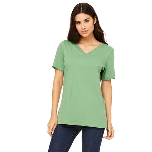 Bella Women's Missy Fit Relaxed Jersey Short Sleeve V Neck T-Shirt M Bella Women's Missy Fit Relaxed Jersey Short Sleeve V Neck T-Shirt M