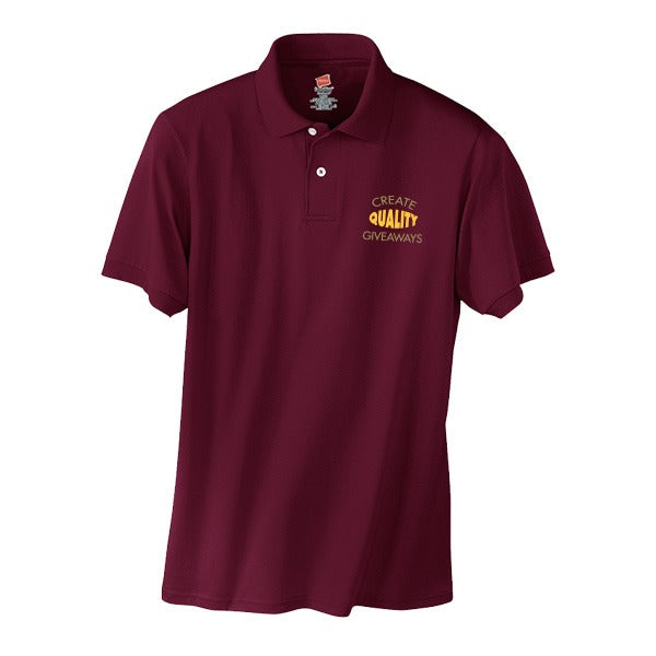 Hanes 5.2 oz.  50/50 ComfortBlend® EcoSmart® Jersey Knit Polo (Q375576)