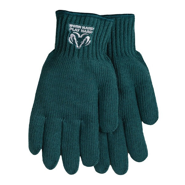 USA Made Medium Weight Knit Gloves  Imprinted with Logo (Q376111)