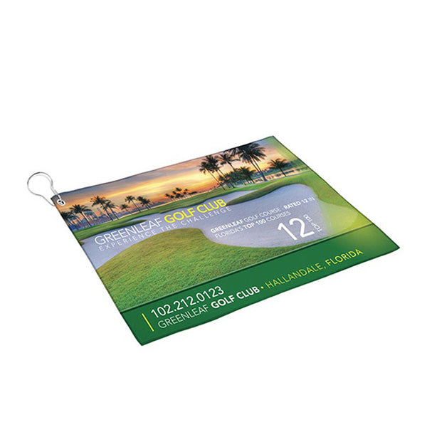 18" x 12" Opper Fiber® Golf/Sports Cleaning Towel - FC (Q376722)