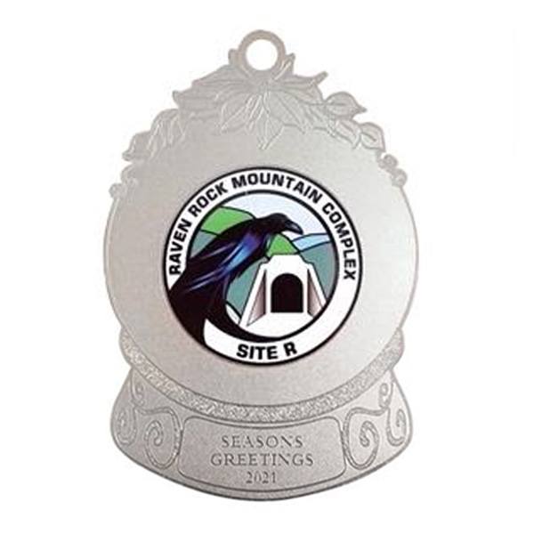 Etched Ornament - Full Color  Imprinted with Logo (Q380211)