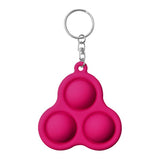 UFO Push Pop Bubble Keychain (Q384211)