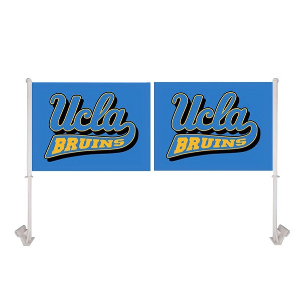 11.5 x 15 Car Flags - Double Side  Imprinted with Logo (Q384911)