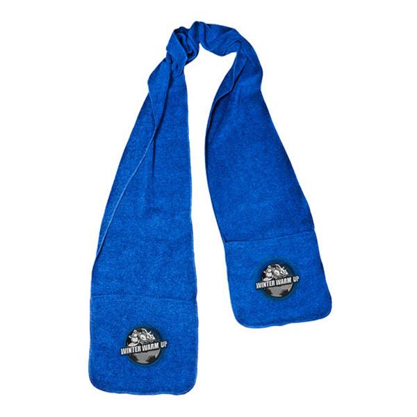 Fleece Scarf With Pockets  Imprinted with Logo (Q389211)