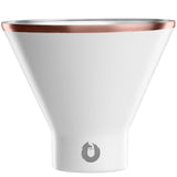 8 Oz. Snowfox Steel Martini Tumbler - White-Gold (Q389522)
