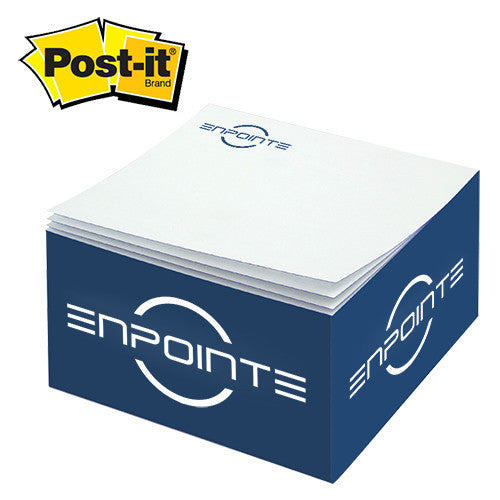 Post-it® Custom Printed Notes Half-Cube (2.75" x 2.75" x 1.375") (Q39255)