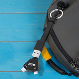 Kelso 22cm TPE 3 In1 Charging Cables (Q397422)