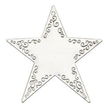 Silver Star Ornament (Q400211)