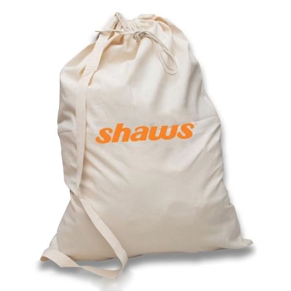 Drawstring Laundry Bag With Shoulder Strap 24 x 34  Imprinted with Logo (Q402322)