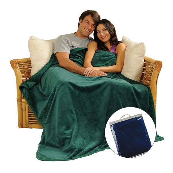 50 x 60 Micro Fleece Blanket  Imprinted with Logo (Q406211)