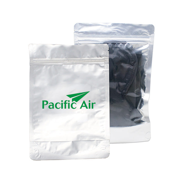 Grab & Go Neck Pillow & Eye Mask Set  Imprinted with Logo (Q407511)