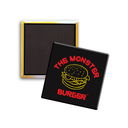 Square Metal Buttons with Magnets  Imprinted with Logo (Q409411)