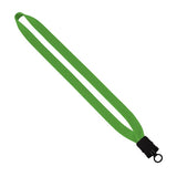3/4" Cotton Lanyard With Plastic Snap-Buckle Oring (Q409911)