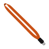 3/4" Cotton Lanyard With Plastic Snap-Buckle Oring (Q409911)