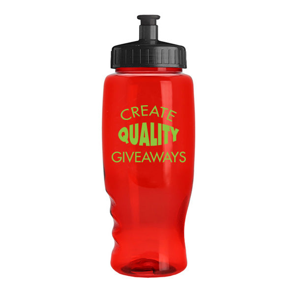 Poly-Pure Transparent Bottle (27 oz)  Imprinted with Logo (Q414235)