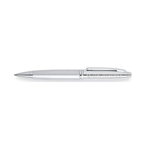 Calais Chrome Ballpoint Pen  Imprinted with Logo (Q414965)