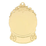 Gold Snow Globe Ornament (Q41660)