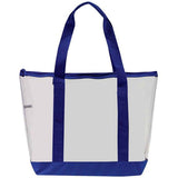 Clear Zipper Tote With Pocket (Q419111)