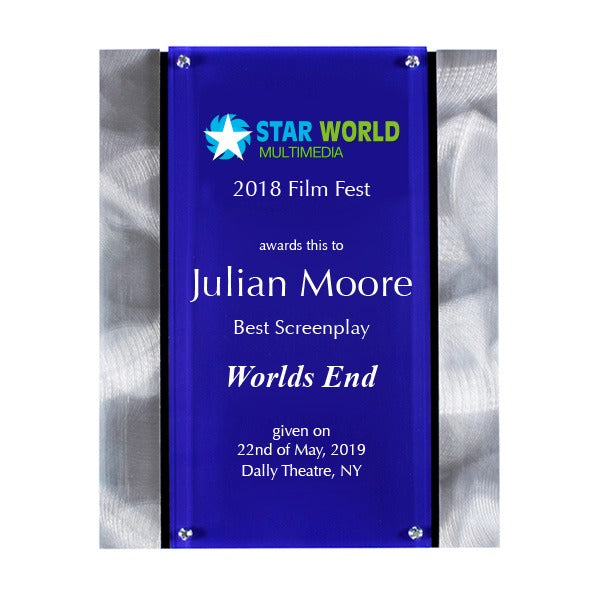 North Star Plaques - Full Color  Imprinted with Logo (Q419811)