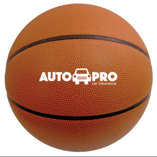 Imprinted Full Size Synthetic Leather Basketball (29.5" circumference) (Q421255) -  - 1