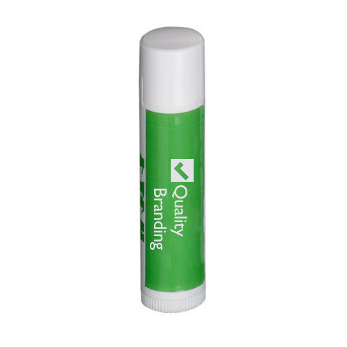 Natural Peppermint Lip Moisturizers with Organic Ingredients in White Tube  Imprinted with Logo (Q421411)