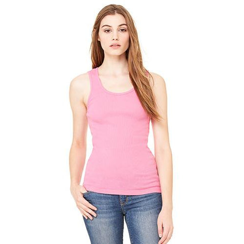 Bella + Canvas Ladies' 2x1 Rib Tank - Tank Tops with Logo - Q42240 QI