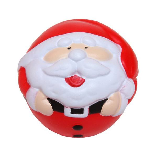 Santa Stress Reliever  Imprinted with Logo (Q422711)