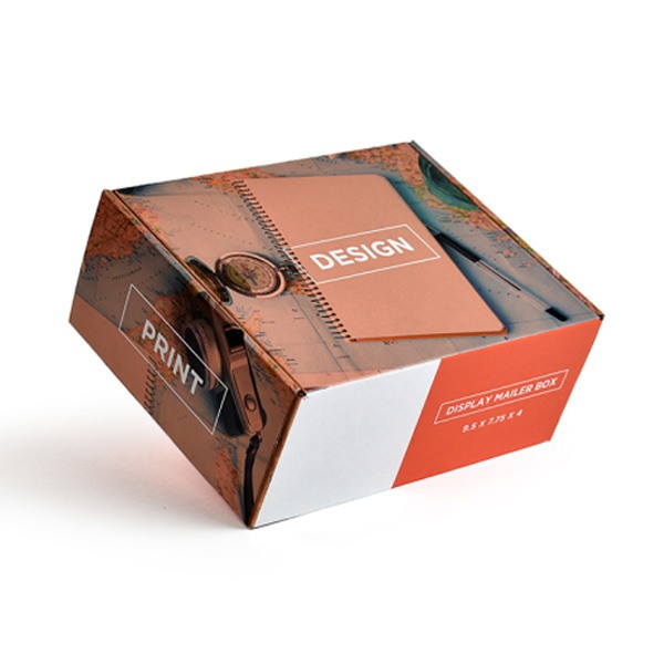 Display Mailer Boxes 9.5 x 7.75 x 4  Imprinted with Logo (Q430011)