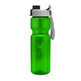 28 Oz. Transparent Bottle - Quick Snap Lid (Q432722)