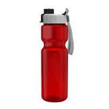 28 Oz. Transparent Bottle - Quick Snap Lid (Q432722)