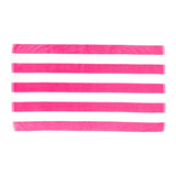 35 x 60 15 Lbs. Velour Cabana Stripe Towel (Q436211)