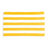 35 x 60 15 Lbs. Velour Cabana Stripe Towel (Q436211)