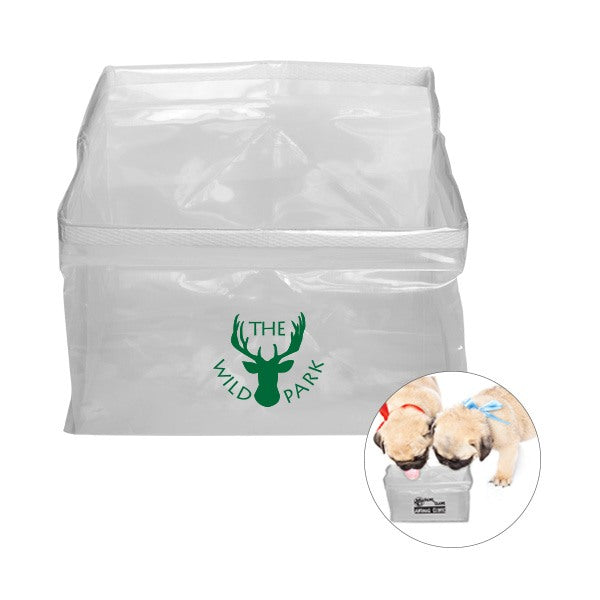 Collapsible Pet Bowls  Imprinted with Logo (Q437711)