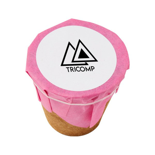 Fuchsia Growables Planter  Imprinted with Logo (Q440422)
