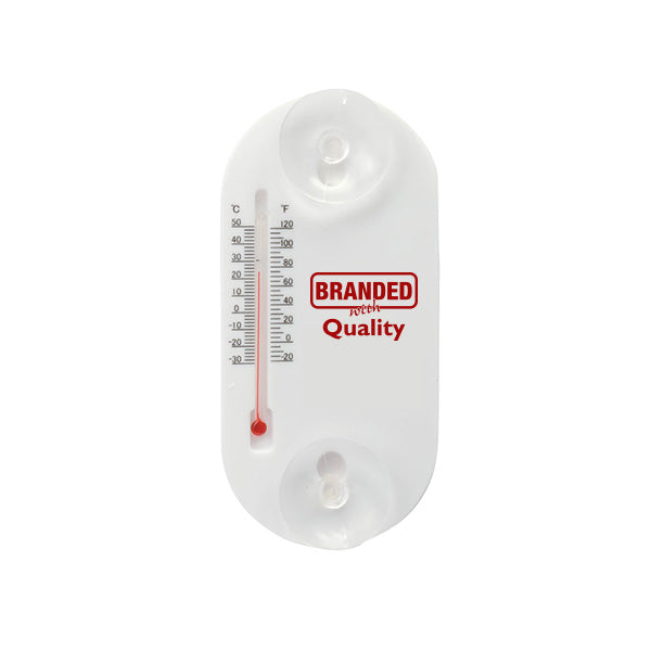 Acrylic Oval Temperature Gauge  Imprinted with Logo (Q440711)