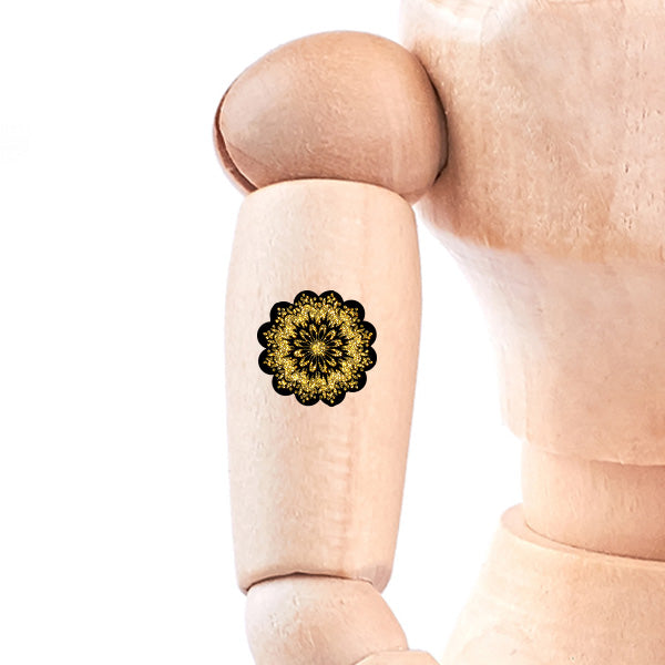 Glitter Temporary Tattoos 2" x 2" (Q441611)