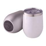 Small Talk Metallic 12 Oz. Stainless Steel Stemless Cup (Q442522)