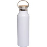 20 Oz. Vacuum Bottles With Bamboo Lid (Q443811)