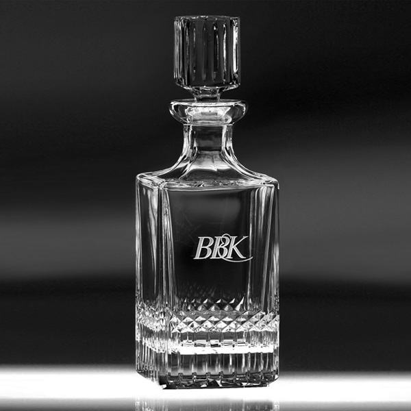 32 Oz Exception Decanter  Imprinted with Logo (Q447211)