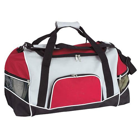 Tri-Pocket Sport Duffel Bag - Duffel Bags with Logo - Q447311 QI