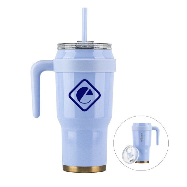 40 Oz. Reduce Cold1 Mug - Glacier  Imprinted with Logo (Q449522)